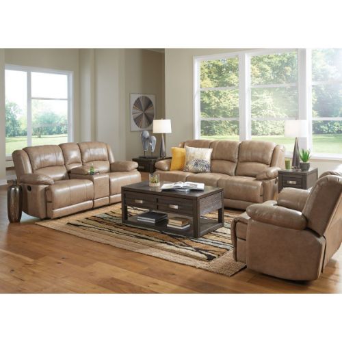 Picture of VICTOR LEATHER MANUAL RECLINING SOFA