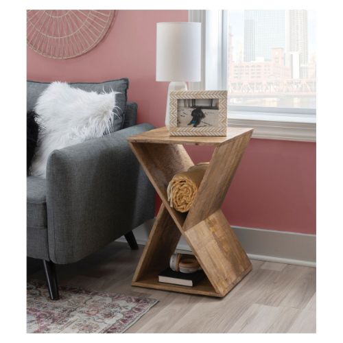 Picture of NATURAL TRIANGLE ACCENT TABLE