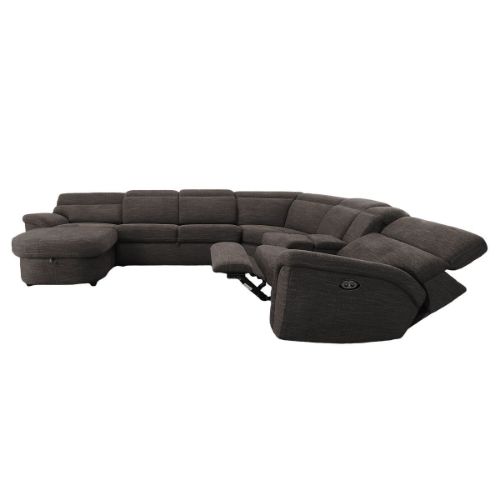 Picture of EVERYTHING 4PC POWER RECLINING SECTIONAL WITH POP-UP SLEEPER & STORAGE