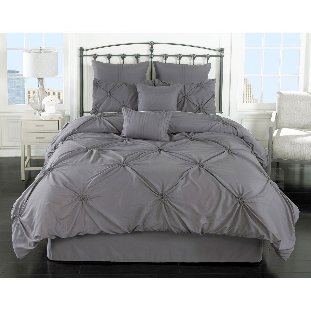 Picture of LENNON 8 PC QUEEN COMFORTER SET