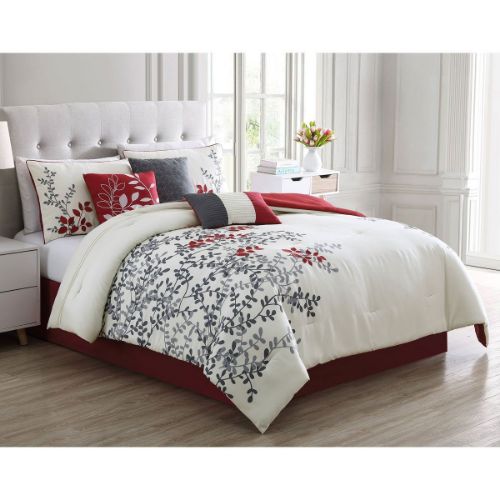 Picture of PRIVADA 7 PC QUEEN COMFORTER SET