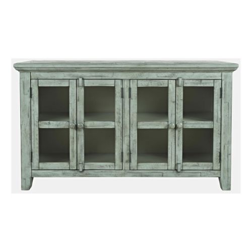 Picture of SOUTHBROOKE TEAL ACCENT CABINET