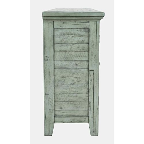 Picture of SOUTHBROOKE TEAL ACCENT CABINET