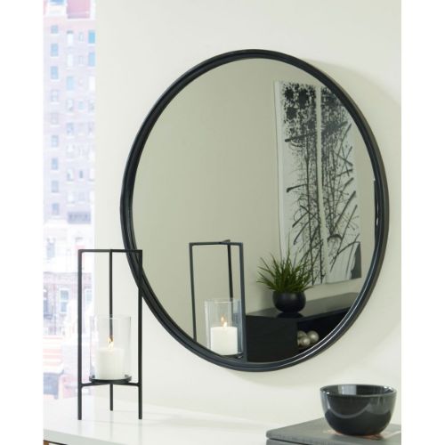 Picture of BROCK BLACK ACCENT MIRROR