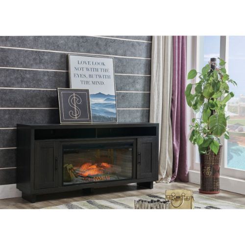 Picture of GUNTER 64" TV CONSOLE WITH FIREPLACE