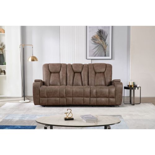 Picture of TITAN RECLINING SOFA WITH DROP DOWN TABLE