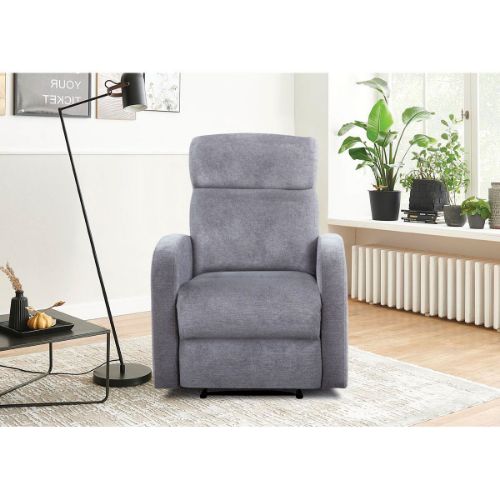 Picture of STEEL BLUE POWER RECLINER