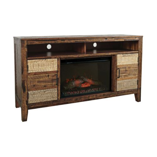 Picture of MARINA CAY 60" TV CONSOLE W FIREPLACE