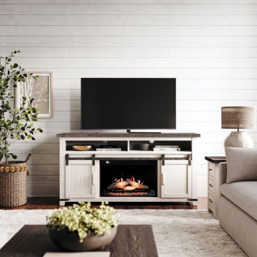 Picture of PARK VIEW 64" TV CONSOLE W/FIREPLACE