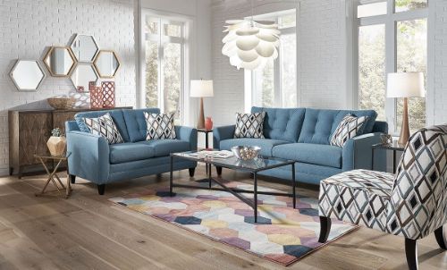 Picture of HALEY TEAL LOVESEAT