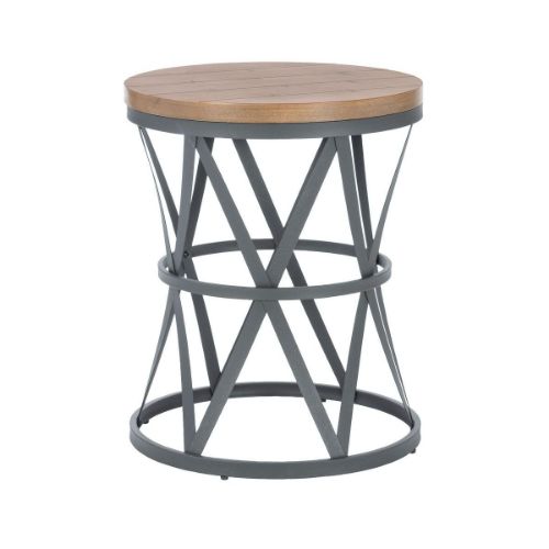 Picture of BARRELL ACCENT TABLE