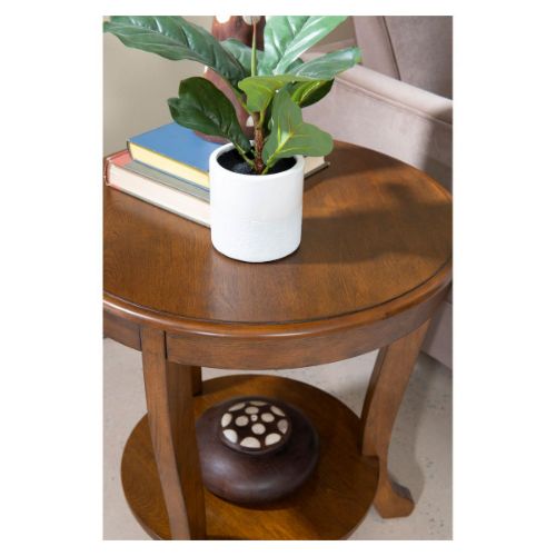 Picture of MARISSA BROWN ACCENT TABLE