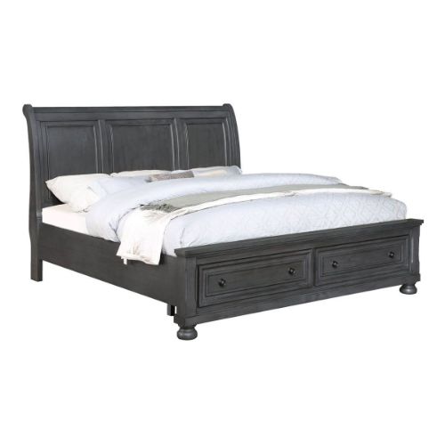 Picture of RAINIER GREY COMPLETE KING BED