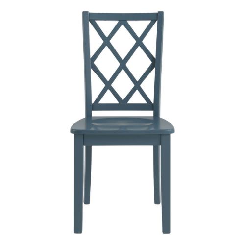 Picture of SEABORNE NAVY BLUE DINING SIDE CHAIR