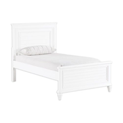 Picture of NANTUCKET WHITE COMPLETE TWIN BED