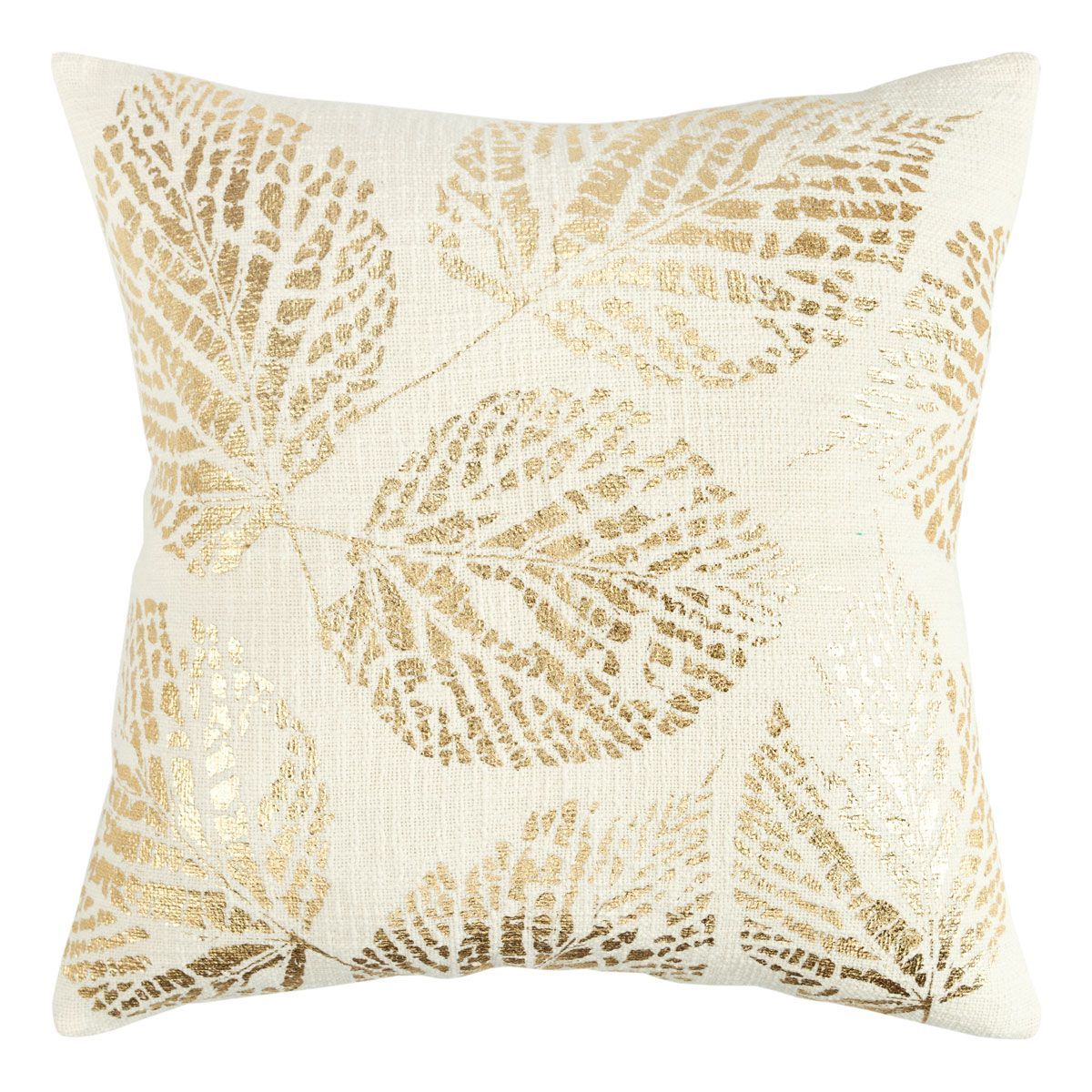 Picture of GOLD LEAF THROW PILLOW