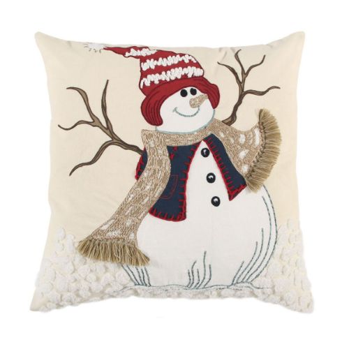 Picture of SNOWMAN THROW PILLOW