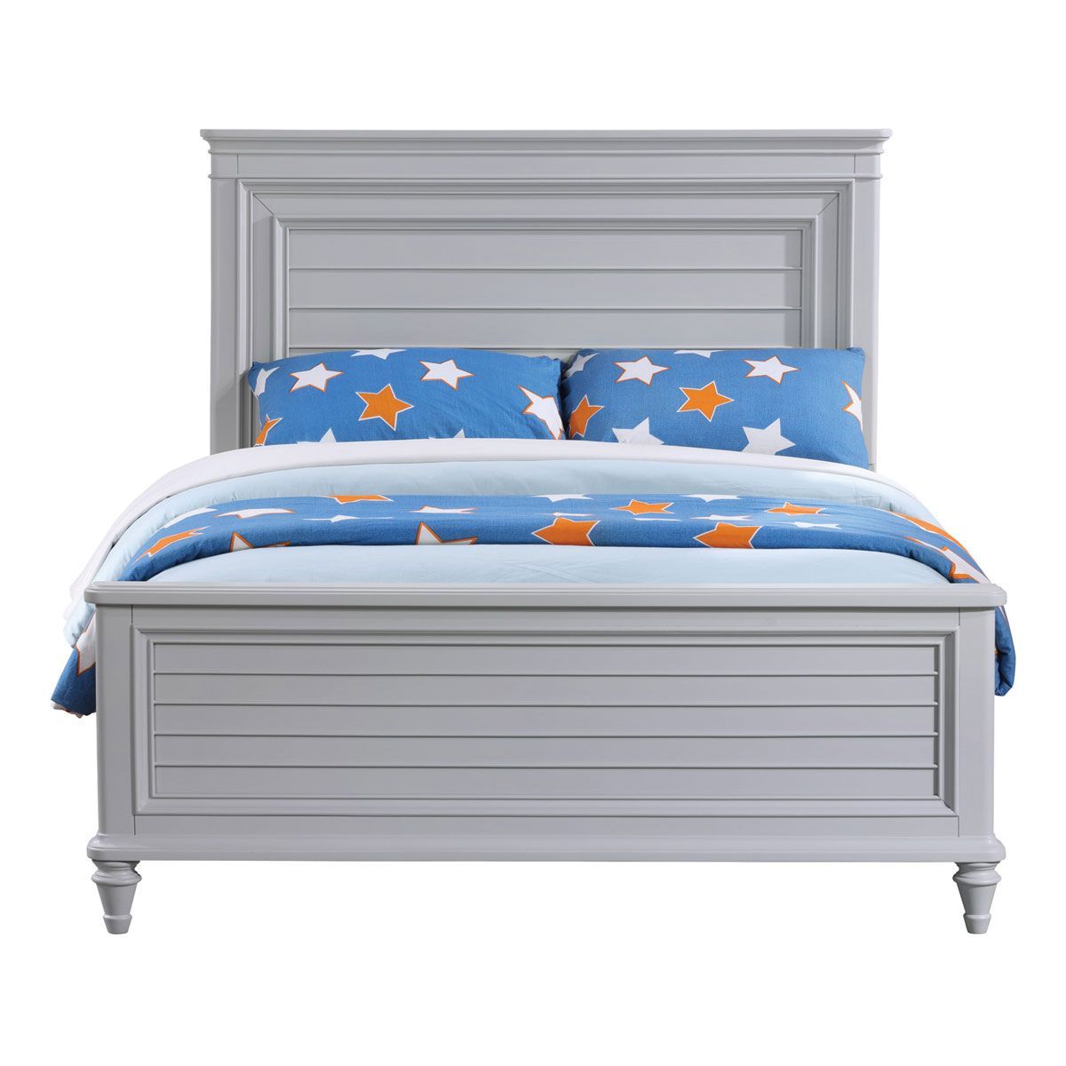Picture of NANTUCKET GREY COMPLETE FULL BED