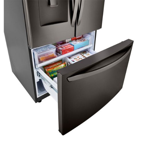 Picture of LG 29 cu. ft. French Door Refrigerator with Slim Design Water Dispenser - LRFWS2906D