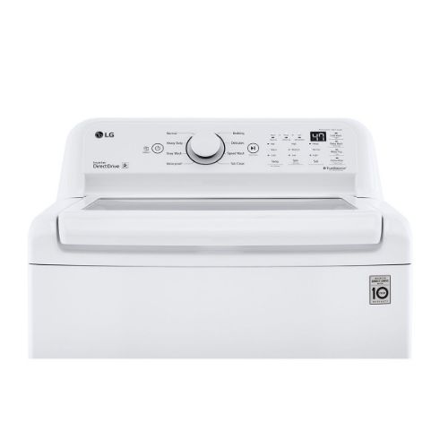 Picture of LG 4.5 cu. ft. Ultra Large Capacity Top Load Washer with TurboDrum Technology - WT7000CW