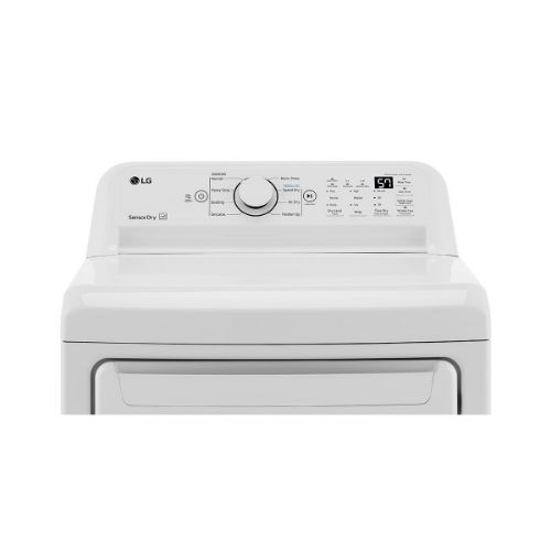 Picture of LG 7.3 cu. ft. Ultra Large Capacity Electric Dryer with Sensor Dry Technology - DLE7000W