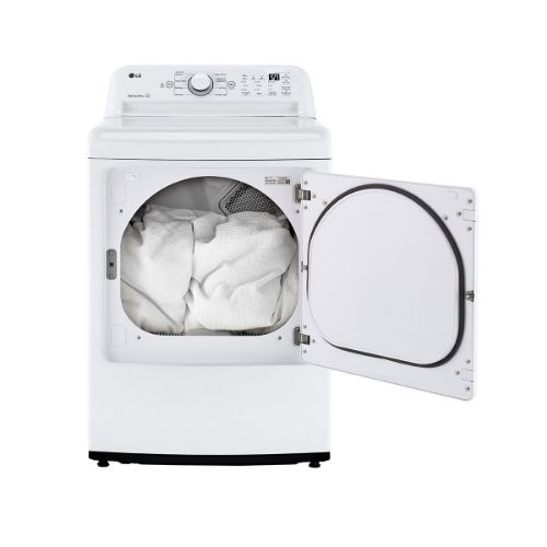 Picture of LG 7.3 cu. ft. Ultra Large Capacity Electric Dryer with Sensor Dry Technology - DLE7000W
