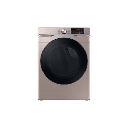 Picture of Samsung 7.5 cu. ft. Electric Dryer with Steam Sanitize+ in Champagne - DVE45B6300C