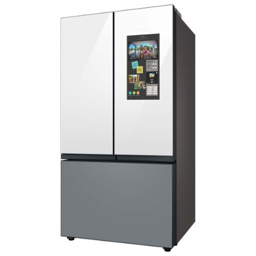 Picture of Samsung Bespoke 29.8-cu ft French Door Refrigerator with Dual Ice Maker and Door within Door - RF30BB69006M