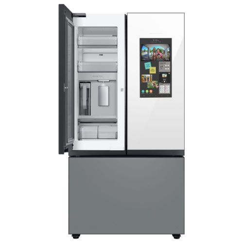 Picture of Samsung Bespoke 29.8-cu ft French Door Refrigerator with Dual Ice Maker and Door within Door - RF30BB69006M