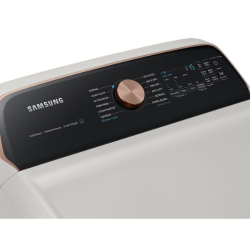 Picture of Samsung 7.4 cu. ft. Smart Electric Dryer with Steam Sanitize+ - DVE55CG7500E