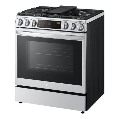 Picture of LG 6.3 cu. ft. Slide-In Gas Range WiFi Enabled w/ ProBake Convection - LSGL6335F