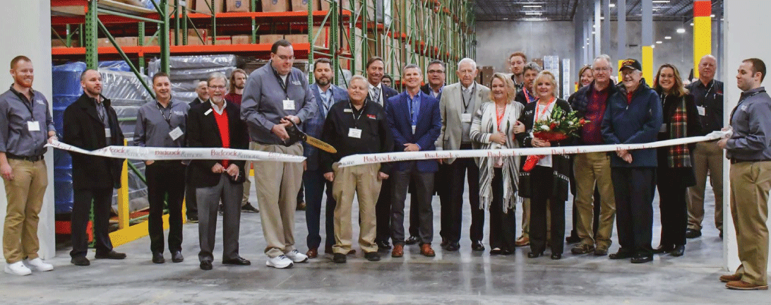 Grand opening of warehouse expansion