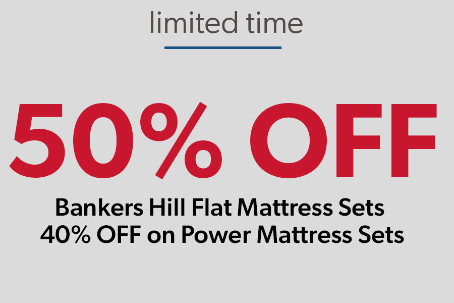 Save 50% on Bankers Hill Mattress