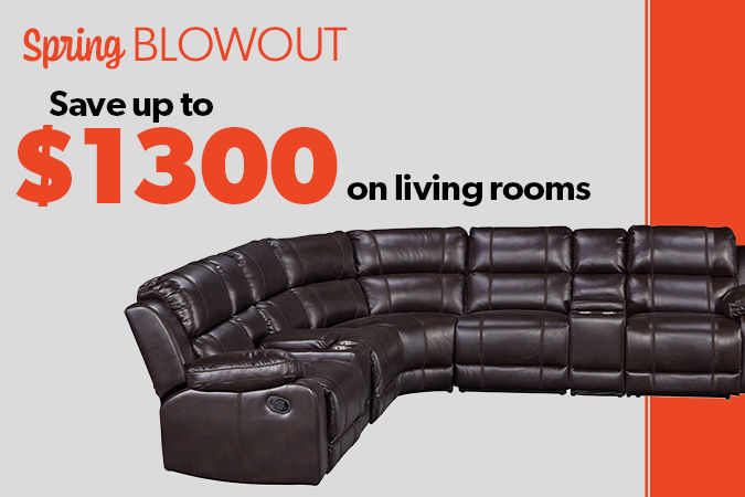 Save up to $1300 on Livingroom